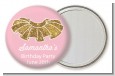 Gold Glitter Tutu - Personalized Birthday Party Pocket Mirror Favors thumbnail