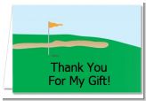 Golf - Retirement Party Thank You Cards
