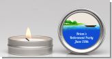 Gone Fishing - Retirement Party Candle Favors