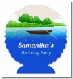 Gone Fishing - Personalized Birthday Party Centerpiece Stand thumbnail