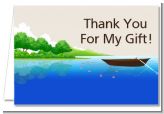 Gone Fishing - Birthday Party Thank You Cards