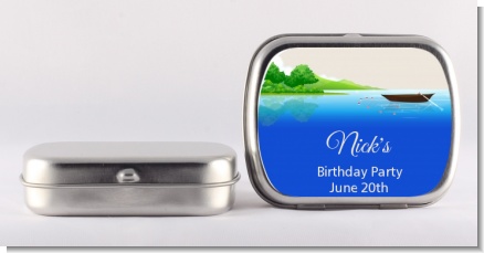 Gone Fishing - Personalized Birthday Party Mint Tins