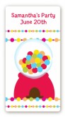 Gumball - Custom Rectangle Birthday Party Sticker/Labels