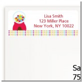Gumball - Birthday Party Return Address Labels