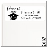 Graduation Cap 2022 - Graduation Party Return Address Labels