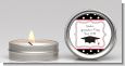 Graduation Cap Black & Red - Graduation Party Candle Favors thumbnail