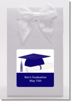 Graduation Cap Blue - Graduation Party Goodie Bags