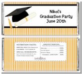 Graduation Cap - Personalized Graduation Party Candy Bar Wrappers Graduation Cap - Personalized Graduation Party Candy Bar Wrappers