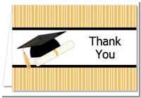 Graduation Cap - Graduation Party Thank You Cards