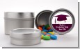 Graduation Cap Maroon - Custom Graduation Party Favor Tins thumbnail