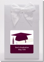 Graduation Cap Purple - Graduation Party Goodie Bags