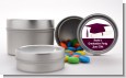 Graduation Cap Purple - Custom Graduation Party Favor Tins thumbnail