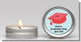 Graduation Cap Red - Graduation Party Candle Favors thumbnail