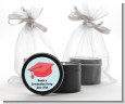 Graduation Cap Red - Graduation Party Black Candle Tin Favors thumbnail