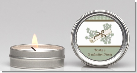 Graduation Diploma - Graduation Party Candle Favors