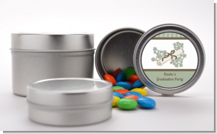 Graduation Diploma - Custom Graduation Party Favor Tins