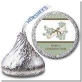 Graduation Diploma - Hershey Kiss Graduation Party Sticker Labels