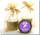 Grapes - Bridal Shower Gold Tin Candle Favors