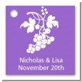 Grapes - Personalized Bridal Shower Card Stock Favor Tags thumbnail