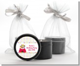 Gumball - Birthday Party Black Candle Tin Favors