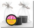 Gymnastics - Birthday Party Black Candle Tin Favors thumbnail