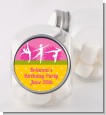 Gymnastics - Personalized Birthday Party Candy Jar thumbnail