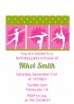 Gymnastics - Birthday Party Petite Invitations thumbnail