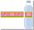 Gymnastics - Personalized Birthday Party Water Bottle Labels thumbnail