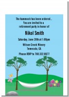 Hammock - Retirement Party Petite Invitations