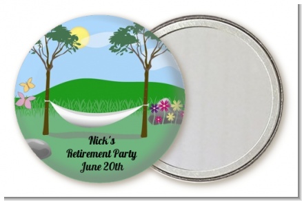 Hammock - Personalized Retirement Party Pocket Mirror Favors