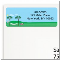 Hammock - Retirement Party Return Address Labels