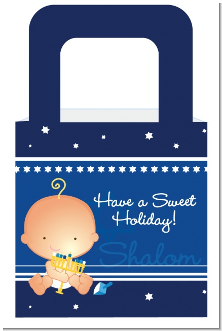 Hanukkah Baby - Personalized Baby Shower Favor Boxes