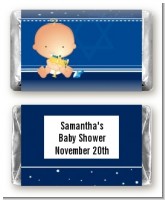 Hanukkah Baby - Personalized Baby Shower Mini Candy Bar Wrappers