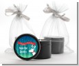 Happy Holidays Reindeer - Christmas Black Candle Tin Favors thumbnail