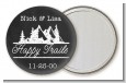 Happy Trails - Personalized Bridal Shower Pocket Mirror Favors thumbnail
