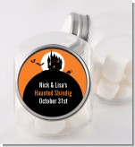 Haunted House - Personalized Halloween Candy Jar