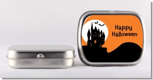 Haunted House - Personalized Halloween Mint Tins