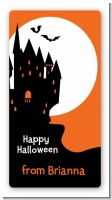 Haunted House - Custom Rectangle Halloween Sticker/Labels