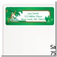 Hawaiian Luau - Bridal Shower Return Address Labels thumbnail