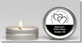 Hearts & Soul - Bridal Shower Candle Favors