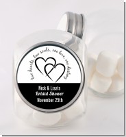 Hearts & Soul - Personalized Bridal Shower Candy Jar