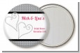 Hearts - Personalized Bridal Shower Pocket Mirror Favors thumbnail