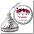 Hello Gorgeous - Hershey Kiss Baby Shower Sticker Labels thumbnail