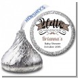 Hello Handsome - Hershey Kiss Baby Shower Sticker Labels thumbnail