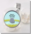 Hippopotamus Boy - Personalized Baby Shower Candy Jar thumbnail