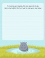 Hippopotamus Boy - Baby Shower Notes of Advice thumbnail