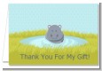 Hippopotamus Boy - Baby Shower Thank You Cards thumbnail