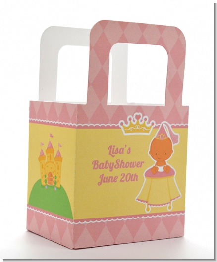 Little Princess Hispanic - Personalized Baby Shower Favor Boxes