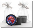 Hockey - Birthday Party Black Candle Tin Favors thumbnail