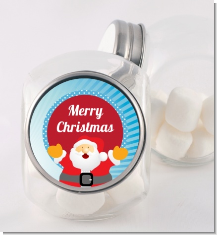 Ho Ho Ho Santa Claus - Personalized Christmas Candy Jar